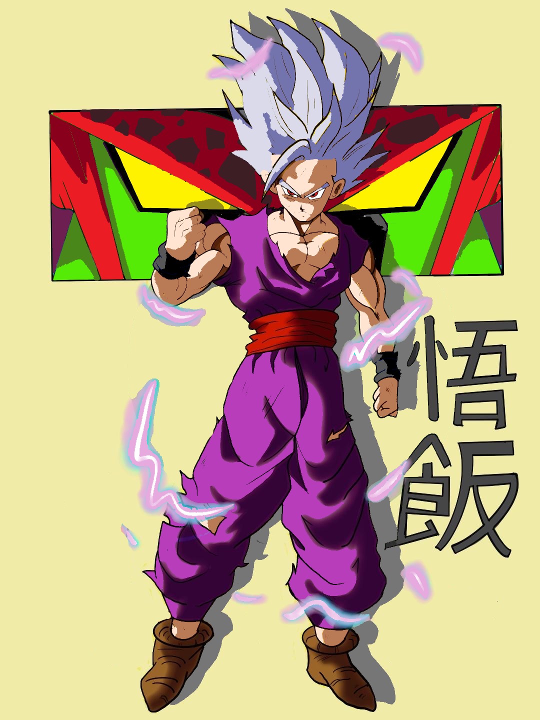 Beast Gohan Reference Beast Gohan by adoprogames on DeviantArt