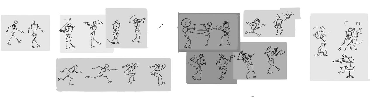 Character Rotation Guide Stick Figure Stickfigure chart by Waggyy on DeviantArt