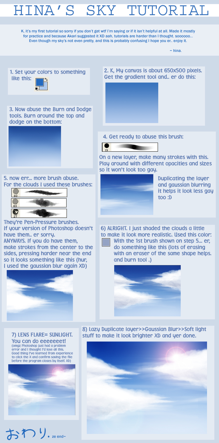 Sky tutorial sorta thing