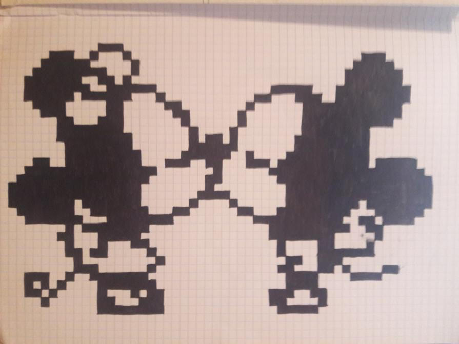 Mickey And Minnie (Pixel art) by PrincesseYuzu on DeviantArt