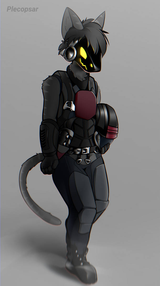 Protogensa Protogen commission by PlecopsarDevArt on DeviantArt