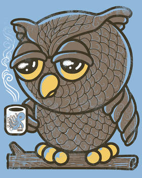 Owl I Want is a Cup of Coffee