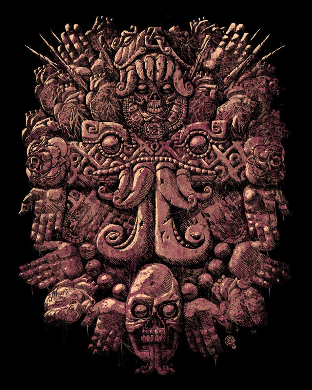 Coatlicue by qetza on DeviantArt