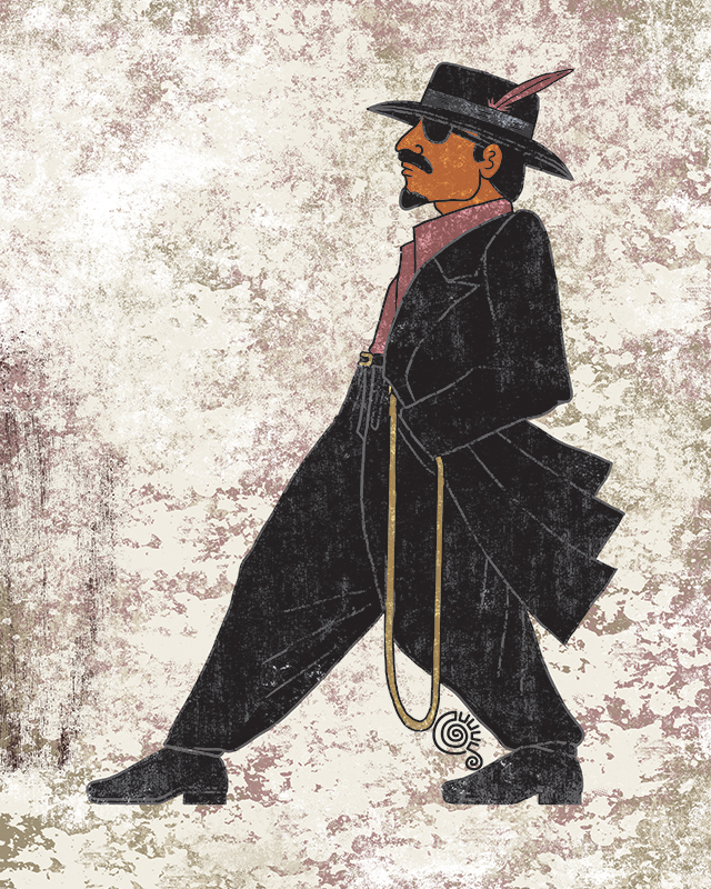 Pachuco Sticker Pachuco Style Art