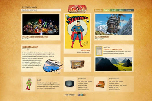 retro web design