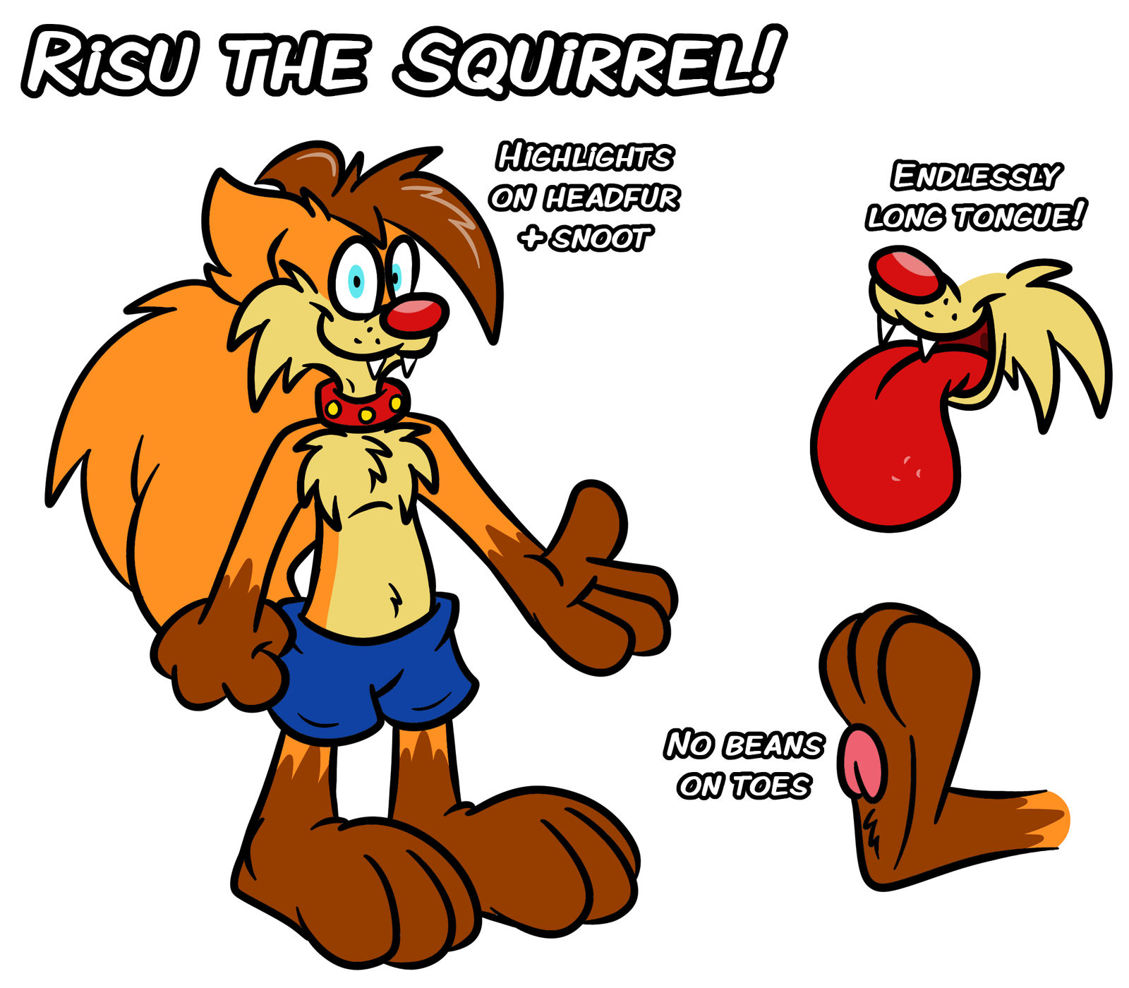 Deviantart Risumon Squirrel Refsheet - Risu the Squirrel (2020) by Toon-Risu on DeviantArt