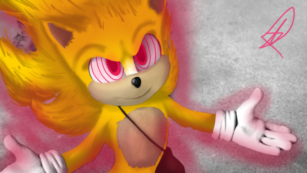 Movie Sonic: Fleetway Sonic edit by SuperLizardGirl08 on DeviantArt