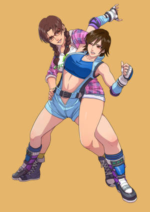 Julia vs Asuka by cirenk Julia vs Asuka by cirenk