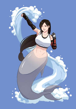 mermaid tifa