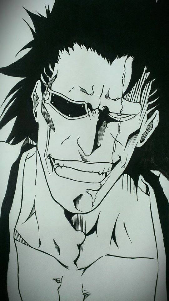 Zaraki Kenpachi drawing ^^