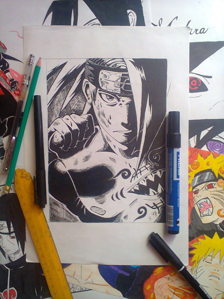 Deidara-drawing ^^