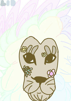 Commission-Lartus the flower lion