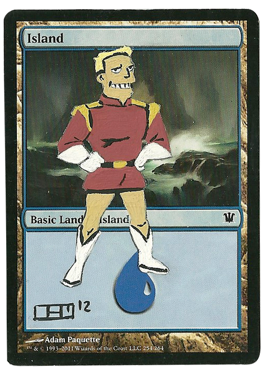 Island:  Zapp Brannigan