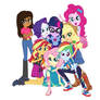 Me and Mane 7 in Equestria Girls
