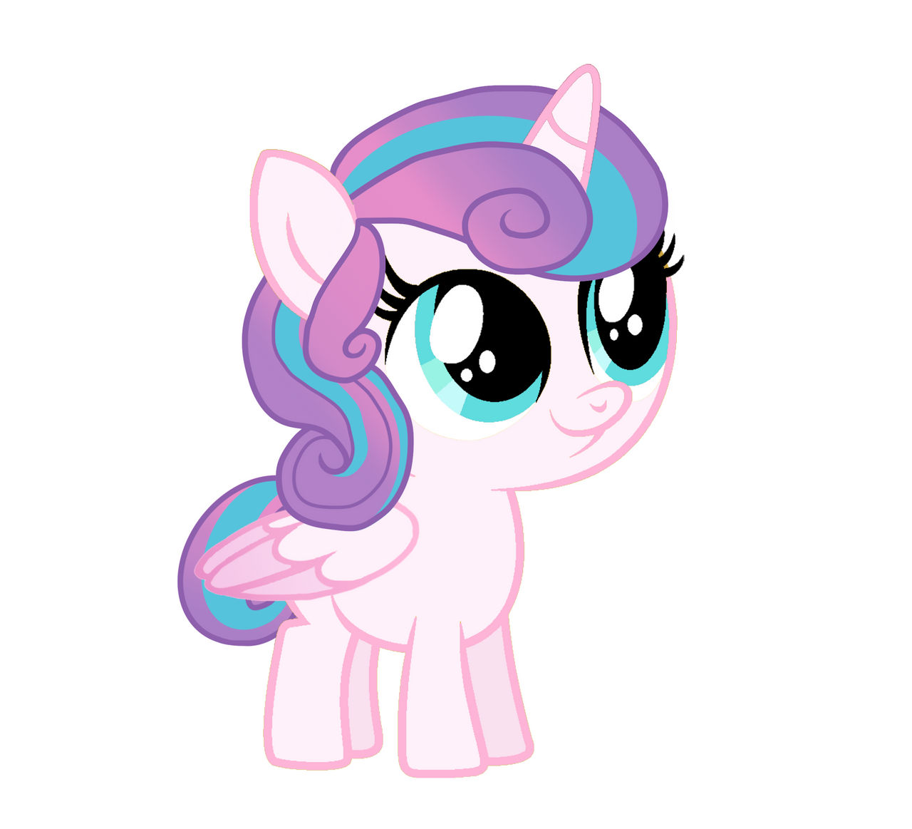 Filly Flurry Heart (My Version) by PrincessEdith568 on DeviantArt