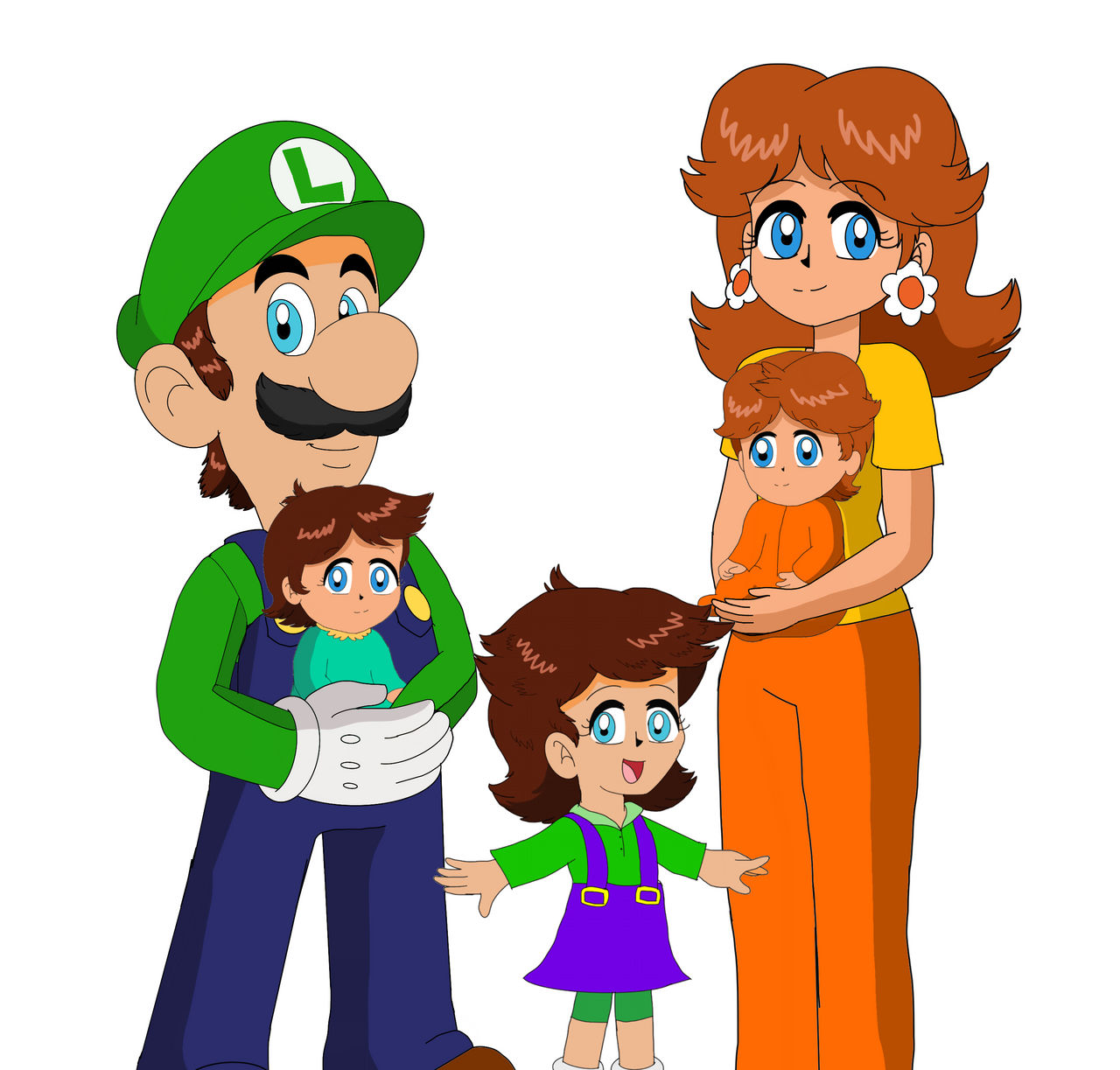 What If Luigi And Daisy Have More Kids By PrincessEdith568 On DeviantArt what-if-luigi-and-daisy-have-more-kids-by-princessedith568-on-deviantart