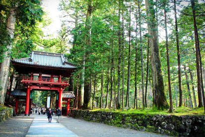 A gate in Nikkou