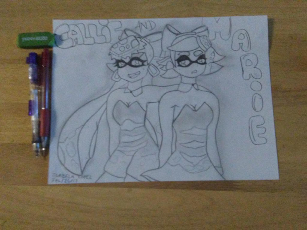 Splatoon Callie and Marie by Da1Lady2414 on DeviantArt