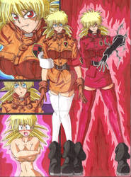 Old Work: Hellsing: Seres Victoria fan art (2007) by d13mon-studios