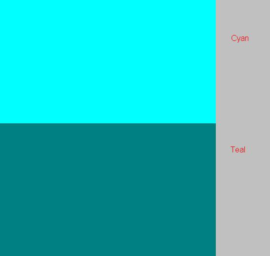 Teal Vs Cyan By Sarukun1228 On Deviantart
