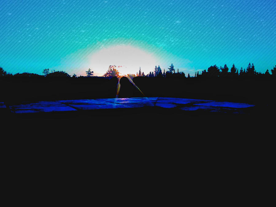 Block Sunset City block sunset by TheGraphicGeek on DeviantArt