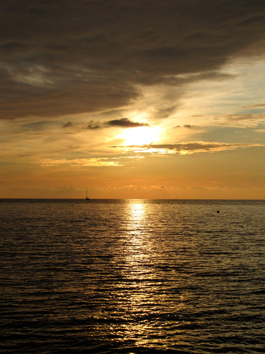 Ischia, sunset