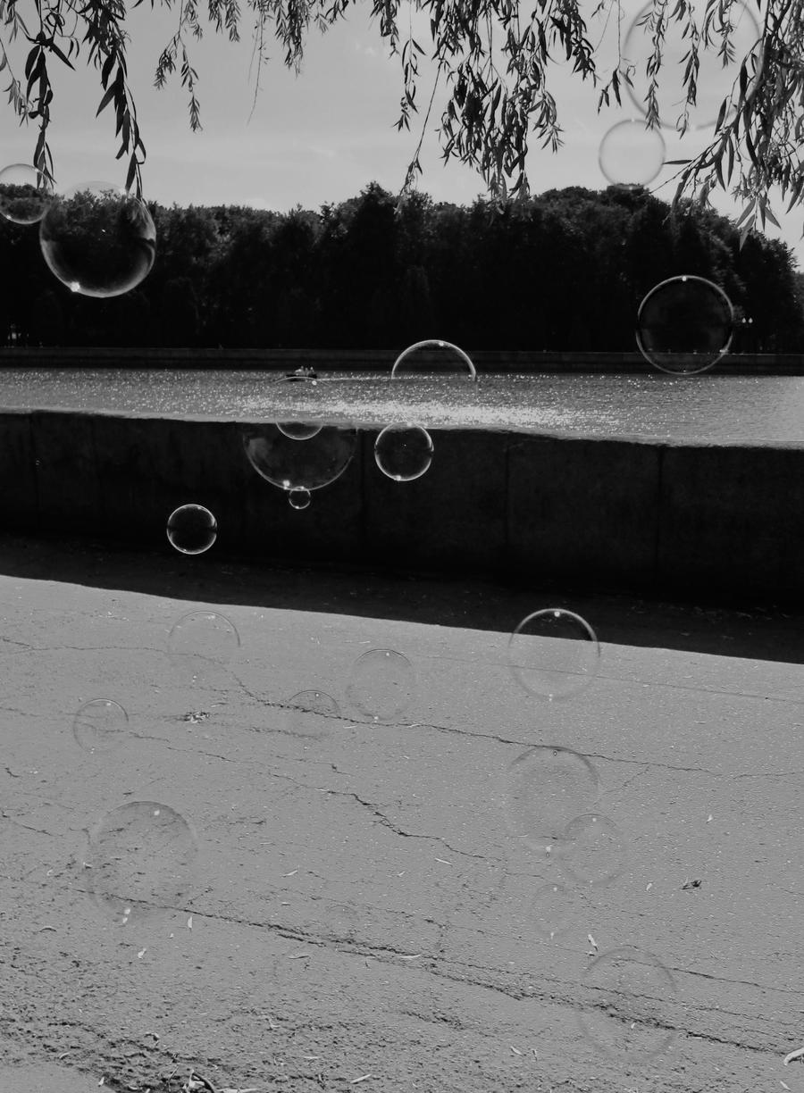 soap bubbles