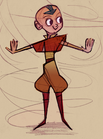 Aang Doodle