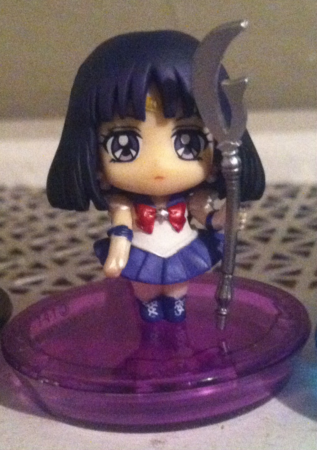 Sailor Saturn Chibi figure (up close)