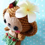 Hawaiian Monkey Amigurumi