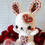 Valentine's Day Rabbit Amigurumi