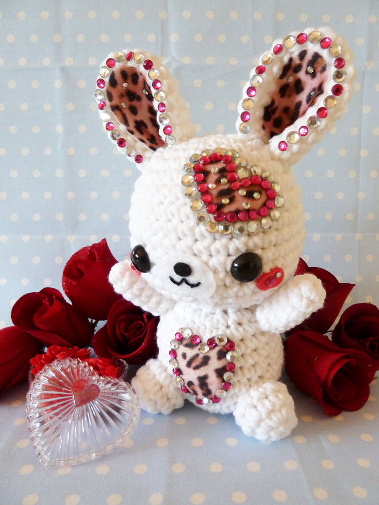 Valentine's Day Rabbit Amigurumi