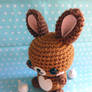 Peanut Butter Chocolate Rabbit Amigurumi