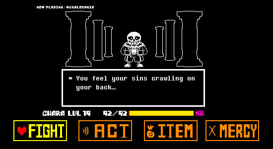 Sans Check Stats Undertale Sans Fight by jackedupjauhed on DeviantArt