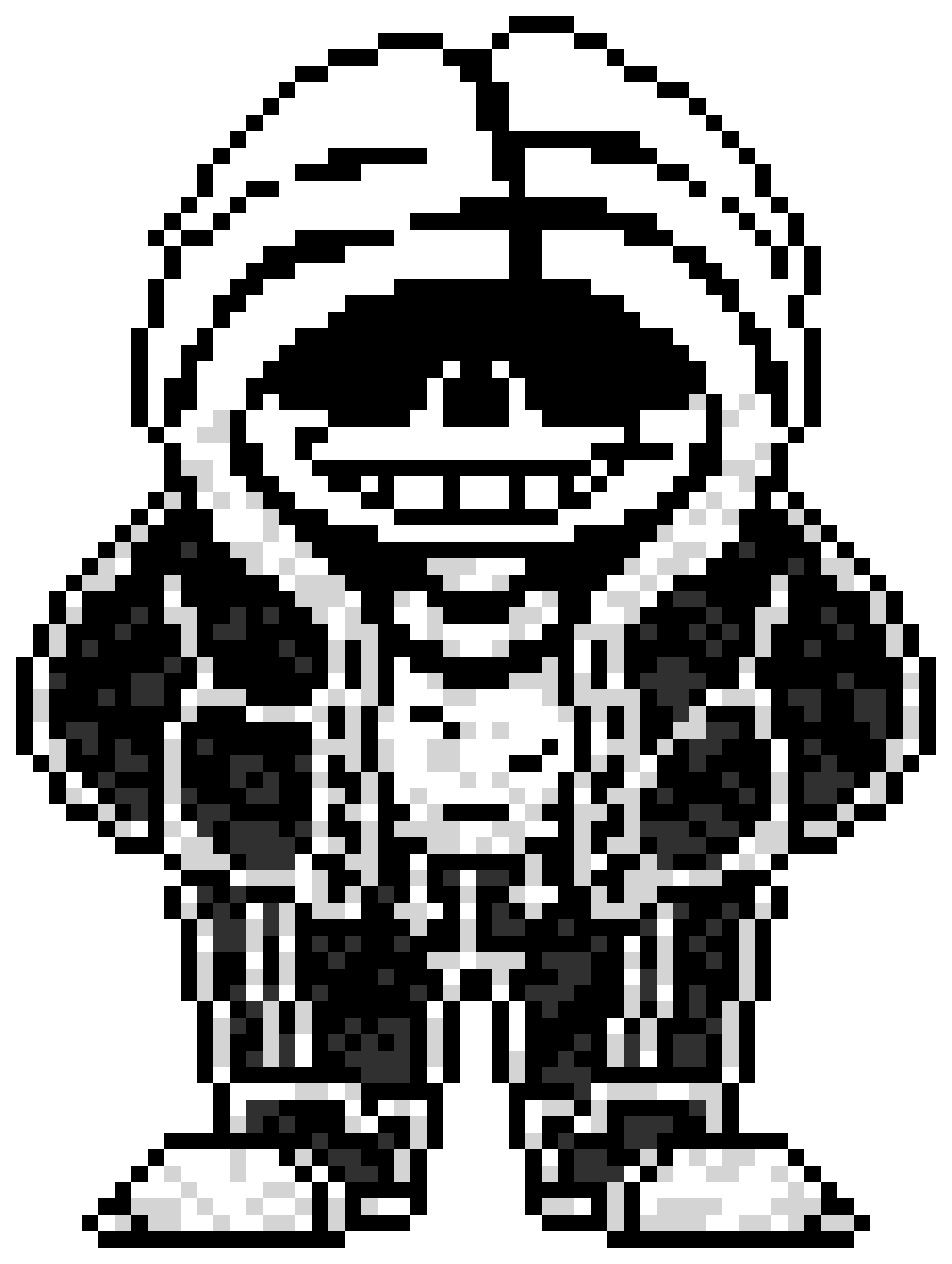 Canon Dusttale Sans Battle Sprite. by jackedupjauhed on DeviantArt