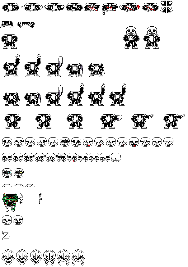 Sans Check Stats Undertale: Sans Battle Sprite Sheet BEDAZZLED!!! by jackedupjauhed on ...