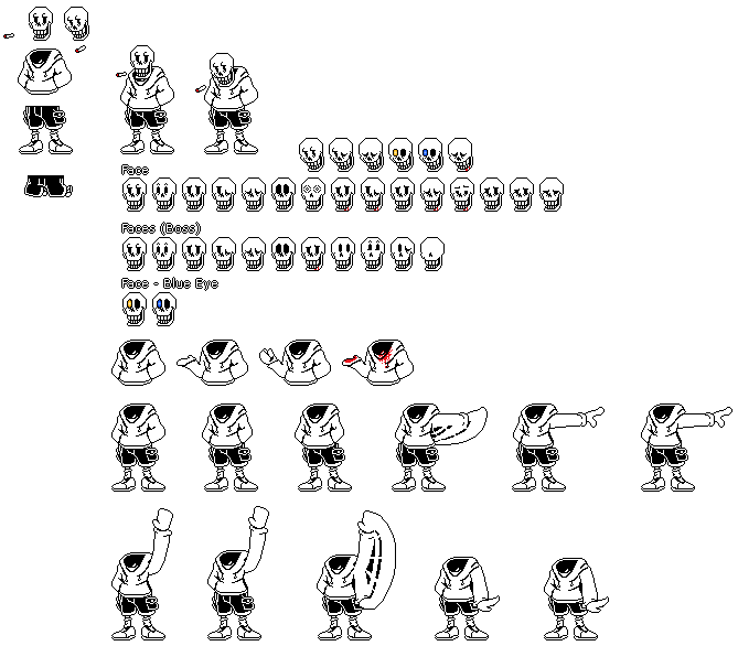 Out Code Papyrus Underswap Classic Papyrus Sprite Sheet Alt Version by jackedupjauhed on ...