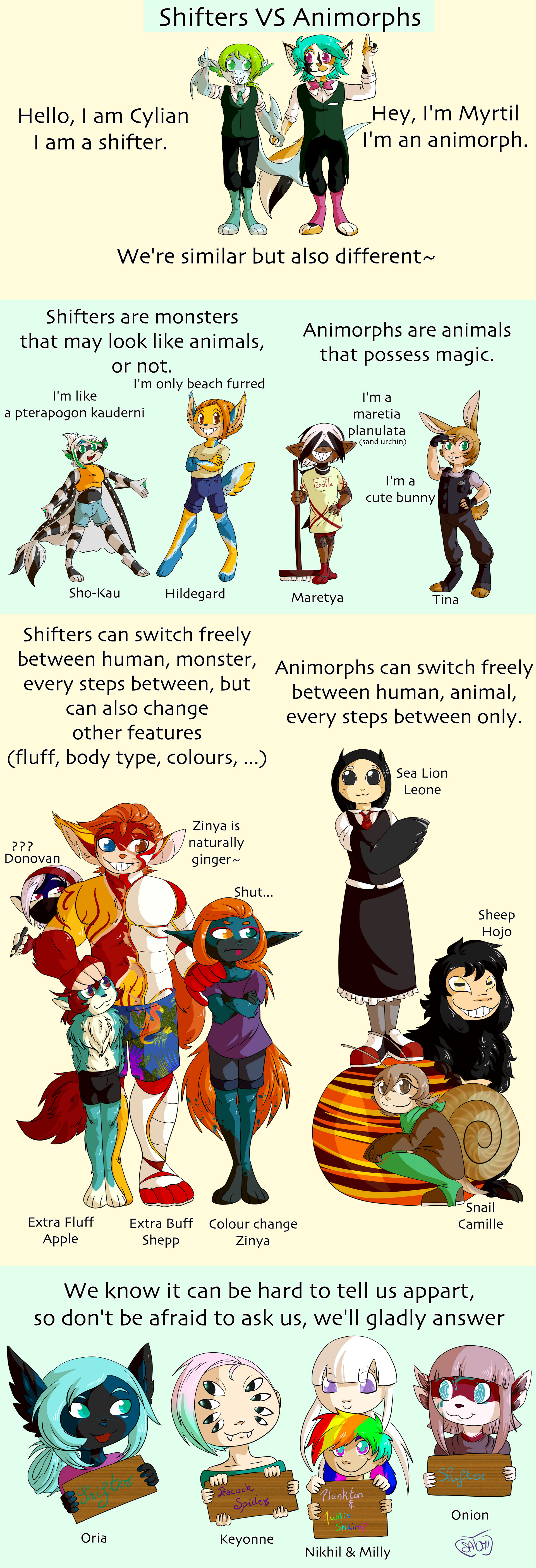 Shifter vs Animorph by Satomi-Mreow on DeviantArt