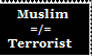 Muslim doesn't equal Terrorist
