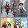 Werewolf Transformation comic