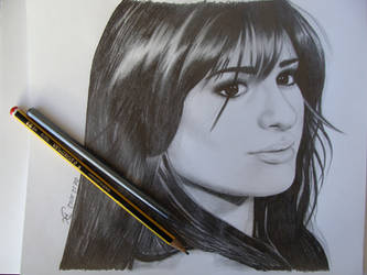 Lea Michele portrait