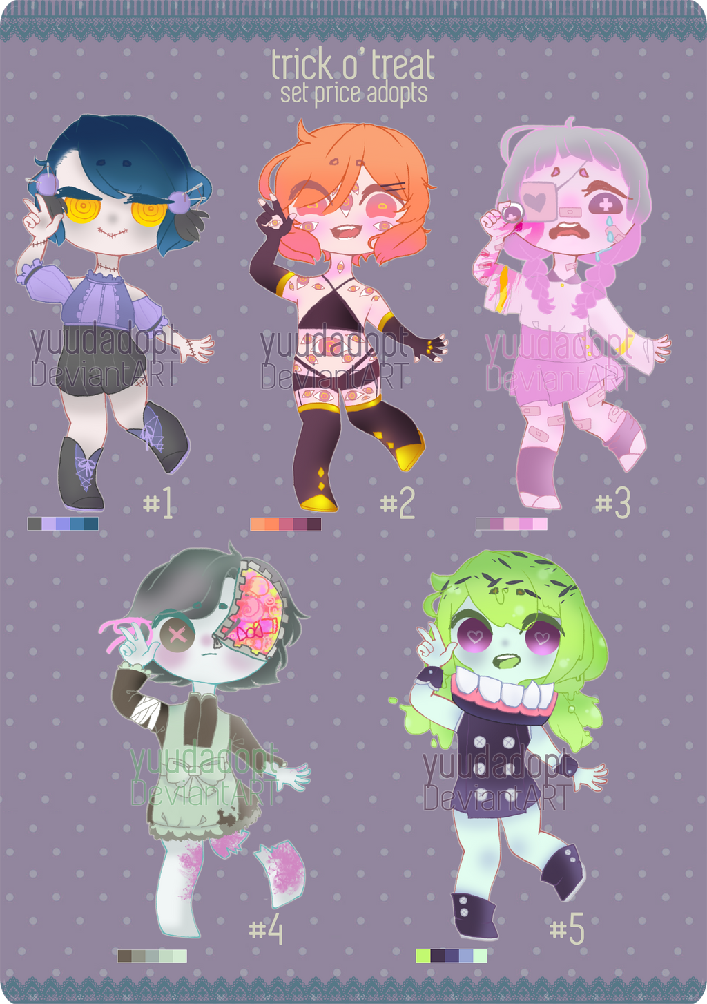 (4/5 OPEN) Trick o' Treat Adopts $6 EACH