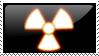 Radioactive stamp