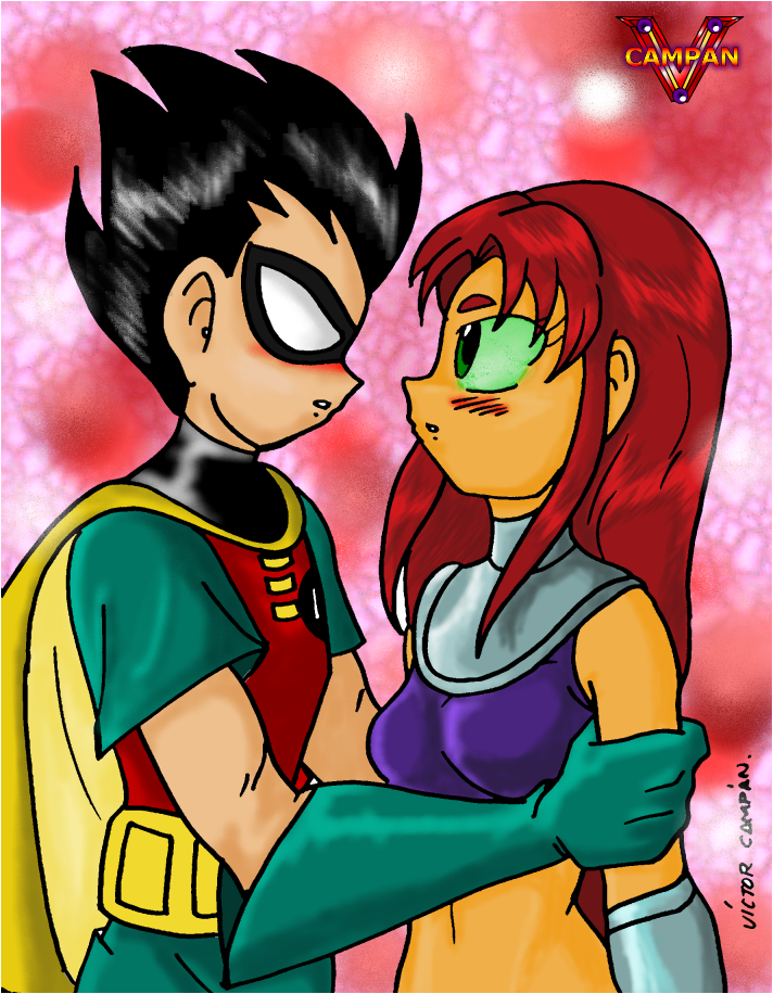 Starfire X Robin CGED