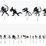 Xenomorph Size Chart - Expanded Universe