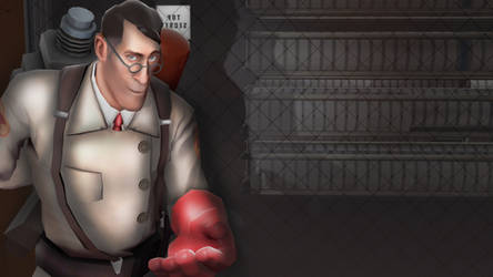 TF2 Medic Doing Er..Something