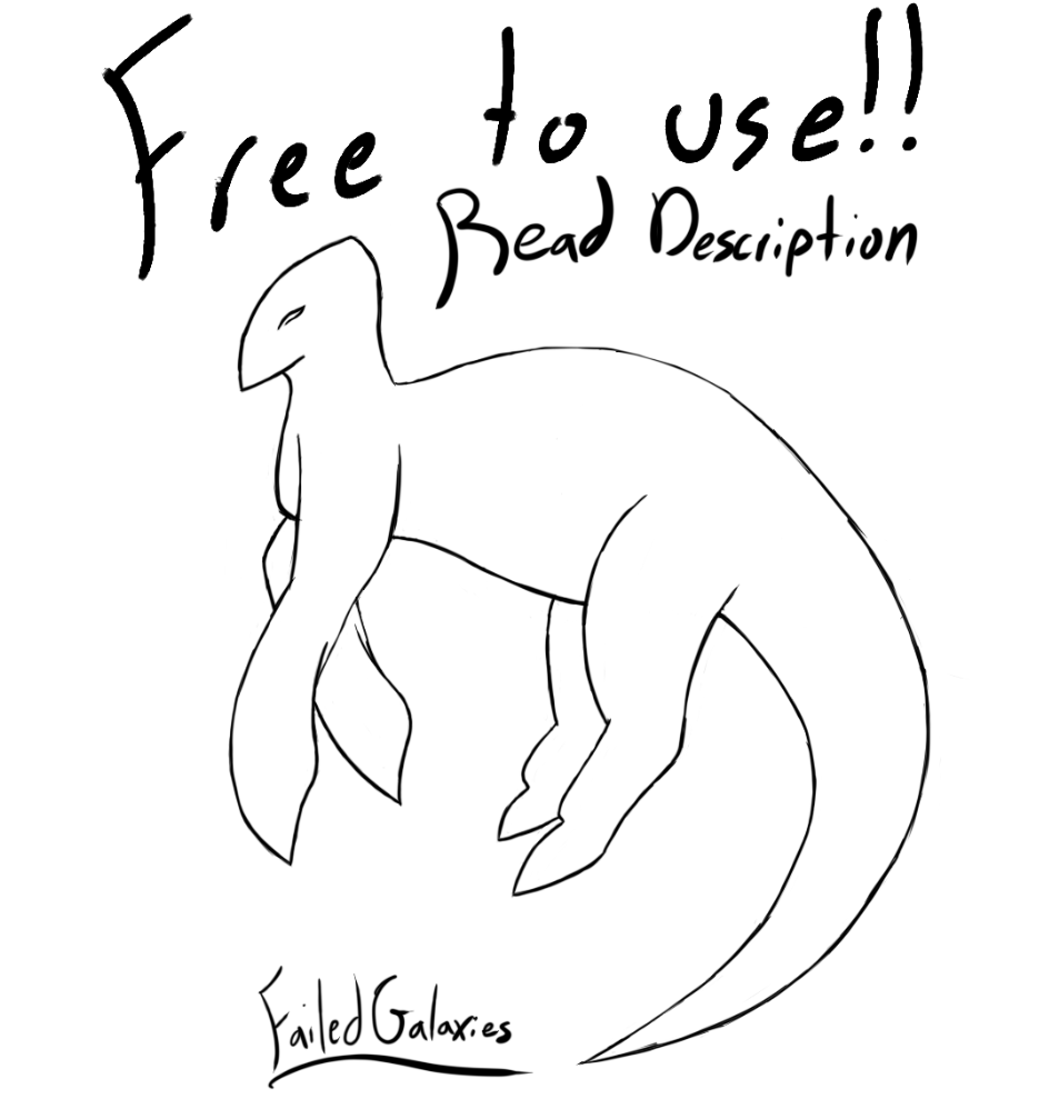 Free Creature base to use by ExxorCreations on DeviantArt