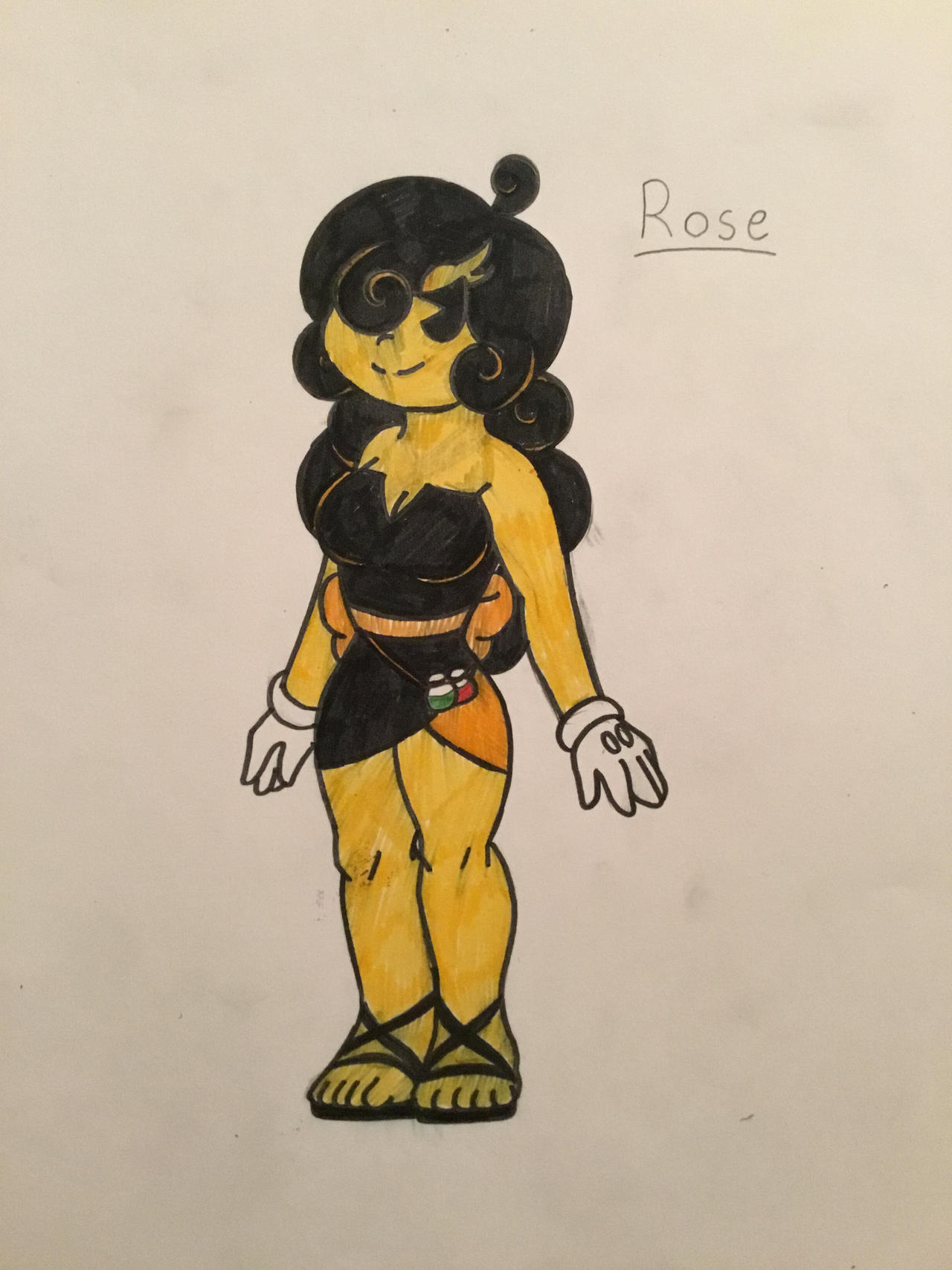 Rose the Painter by SeaColtGamer on DeviantArt