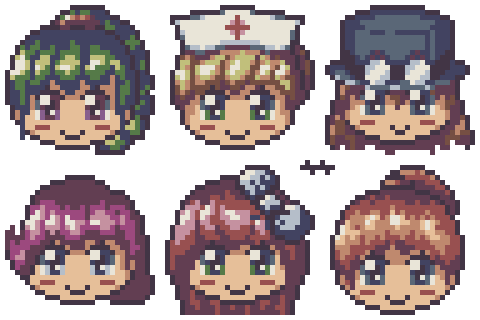 NPC Girls from Terraria