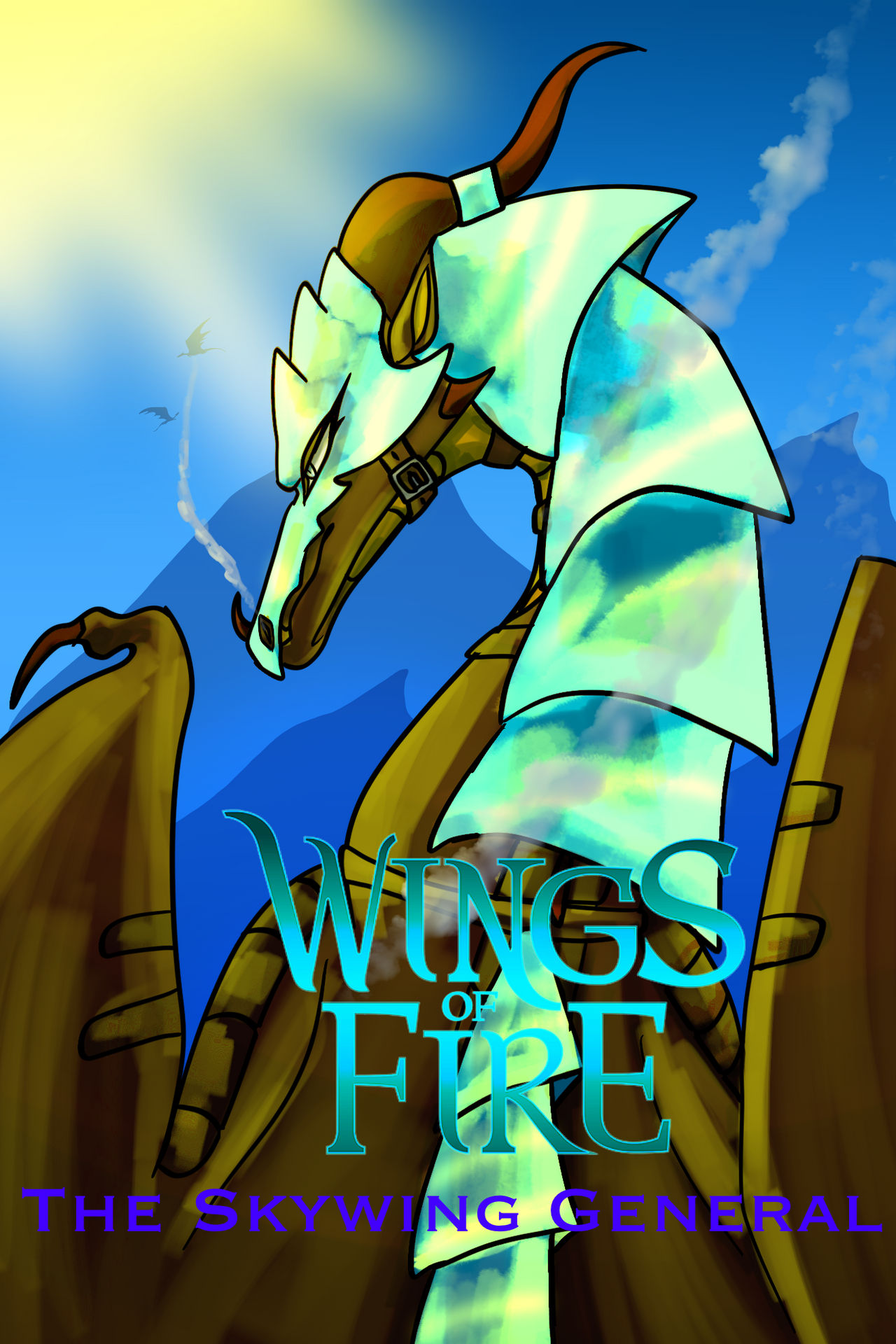 Skywing Reference Wings Of Fire - The Skywing General by CommanderDane on DeviantArt